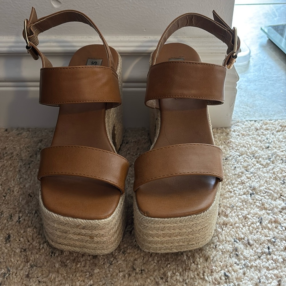 Excellent condition Steve Madden platform chunky heels